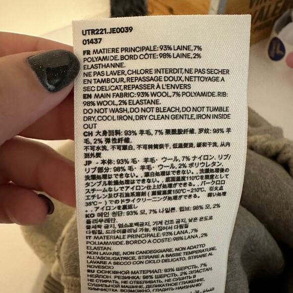 NEW Ami Paris Men's Argile Drawstring Waistband Trackpants Joggers Size XXL - Picture 13 of 16